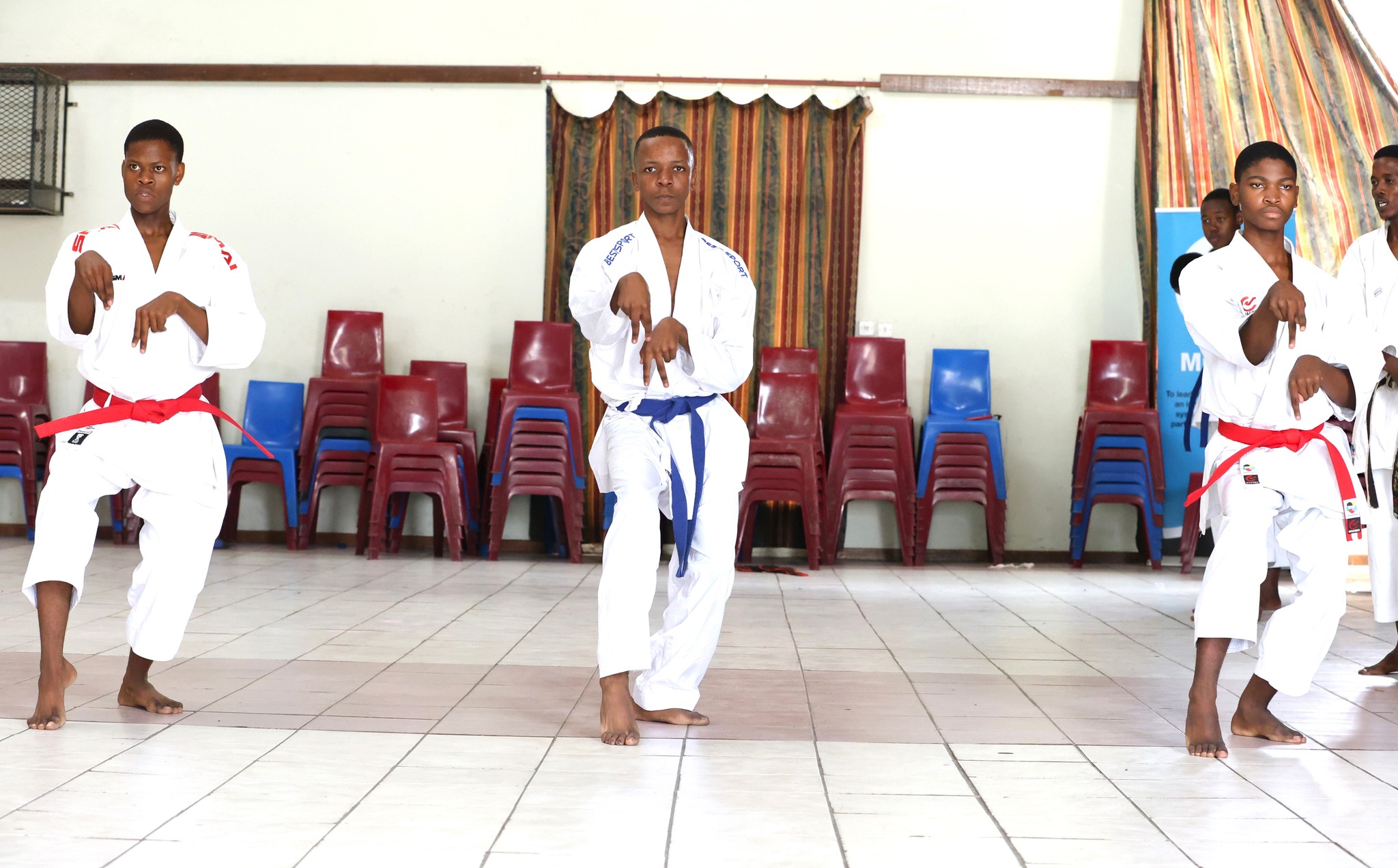 Kata training session