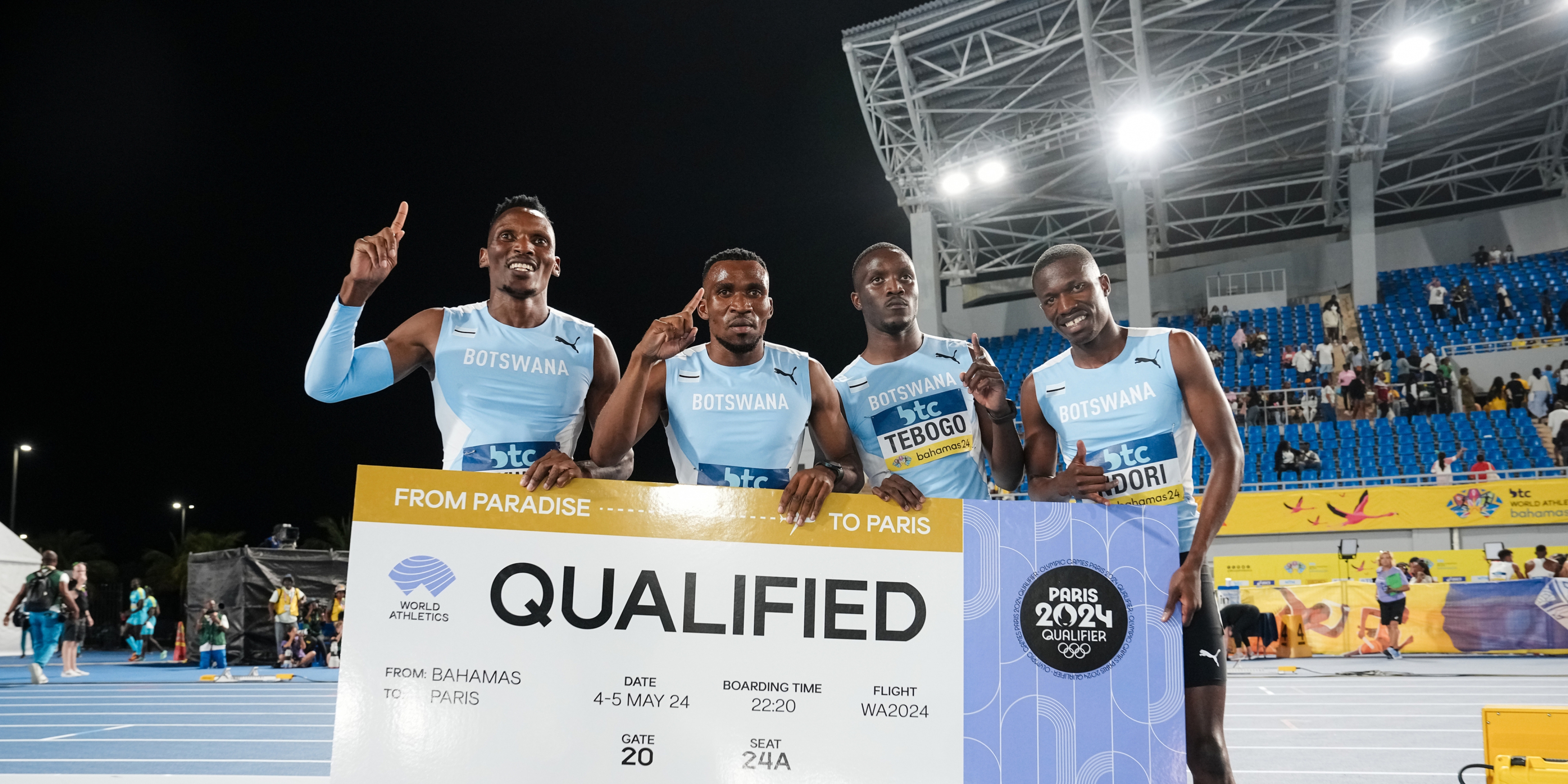 Men's 4X400M Relay Team